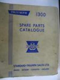 Triumph 1300 Spare parts Catalogue varaosaluettelo