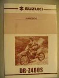 Suzuki DR-Z400S owner´s manual -käyttöohjekirja ruotsiksi