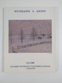 Huutokauppa 8.11.1988 Auktion 8.11.1988