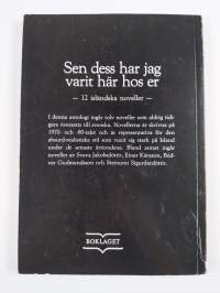 Sen dess har jag varit här hos er : 12 isländska noveller