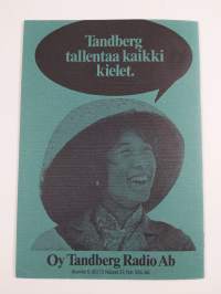 Suomen kielen nauhoitearkiston toiminta vuonna 1974