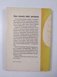 Sana sanasta kaksi parhaasta