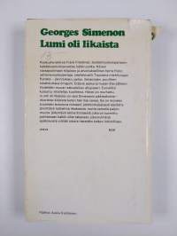 Lumi oli likaista