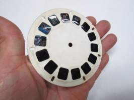 DRE-7-Z Reklamskiva bildserie från klassiska äventyrshistorier -Gratis med viewern -Sawyer´s View-Master kuvakiekko