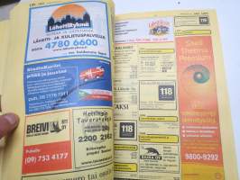Helsinki ja lähialueet 2000 Keltaiset sivut puhelinluettelo -telephone catalog