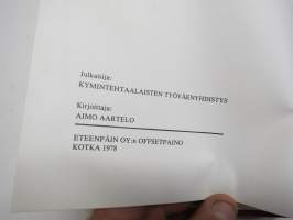 Taistelun ja toiminnan vuodet - Kymintehtaalaisten Työväenyhdistys 75-vuotias 1903-1978