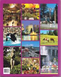 City of Vancouver Illustrated, 1983. De Luxe Souvenirs Book including Southwest British Columbia and Victoria. Kuvakirja, matkailukirja.