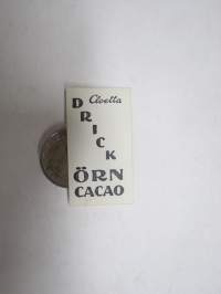 Wilhelm Dieterle, filmitähti - Cloetta Örn Cacao -keräilykuva