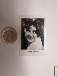 Nancy Carroll, filmitähti - tuntematon sarja -keräilykuva
