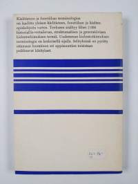Kielitieteen ja fonetiikan terminologiaa