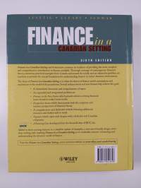 Finance in a Canadian Setting : sixth edition (ERINOMAINEN)