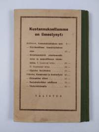 Laskuopillisia ohjeita ja harjoitustehtäviä : työväenopistoja ja vapaaopiskelua varten 2 osa