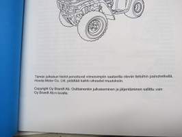 Honda TRX 350FM/FE 4X4 mönkijä -käyttöohjekirja
