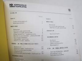 Suzuki huolto - Korpivaaran Ammattioppilaitos - huoltotietoja / korjausohjeita eri malleista