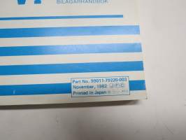 Suzuki Carry K - Carry VT 1983 -käyttöohjekirja / owner´s manual / bilägarhandbok