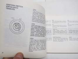 Suzuki Carry K - Carry VT 1983 -käyttöohjekirja / owner´s manual / bilägarhandbok