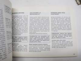 Suzuki Carry K - Carry VT 1983 -käyttöohjekirja / owner´s manual / bilägarhandbok