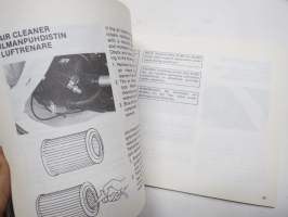 Suzuki Carry K - Carry VT 1983 -käyttöohjekirja / owner´s manual / bilägarhandbok