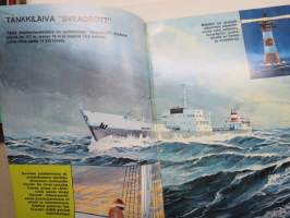 Laivakuvasto - Purjelaivasta jäänmurtajaan, Artko 329, lapsille tarkoitettu värillinen kuvasto