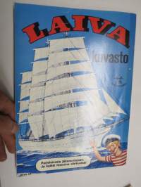 Laivakuvasto - Purjelaivasta jäänmurtajaan, Artko 329, lapsille tarkoitettu värillinen kuvasto