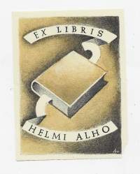 Helmi Alho  ( Osmo Alhon vaimo ) - Ex Libris