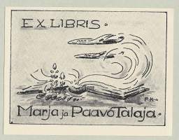 Marja ja Paavo Talaja  - Ex Libris