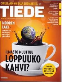 Tiede 2022 N:o 5. Mooren laki. Loppuuko kahvi? Koira suree menetettyä kaveria. Mainettaan mitättömämpi faarao - Tutankhamen. Katso muut aiheet kuvista.