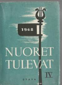 Nuoret tulevat : valikoima ylioppilaiden kulttuuriviikon parhaita kilpakirjoituksiaKausijulkaisu IVYlioppilaiden kulttuuritoimikuntaOtava 1948.