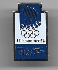 Olympia Lillehammer -94  - pinssi rintamerkki