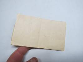 Finkska Statens Brödkort 1917 - Kommun Turku - Åbo -päiväkorttien vihko / kannet