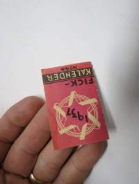 Fick-kalender 1937