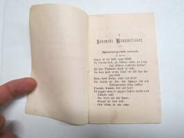 Text till Finska Sångarkören MM´s (Muntra Musikanter) Student-Konserter i Stockholm 1886