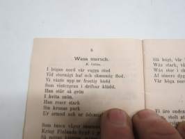 Text till Finska Sångarkören MM´s (Muntra Musikanter) Student-Konserter i Stockholm 1886