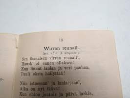 Text till Finska Sångarkören MM´s (Muntra Musikanter) Student-Konserter i Stockholm 1886