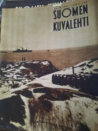 Suomen Kuvalehti 1941 nr 50 Suomenlahden vartijat, ryssä pois Hangosta!, mertemme stukat