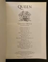 Queen - Greatest Hits II - Piano/Vocal/Guitar