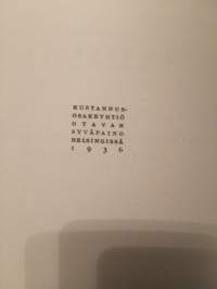 J.O. Hannula : Maailmansodan historia II , v.1936