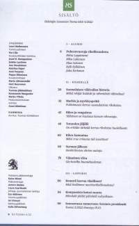 HS Teema 2022 N:o 4 Rikos. Suomalaisen väkivallan historia. 9 erikoisinta rikosvälinettä. True Crime, miksi kiehtoo?
