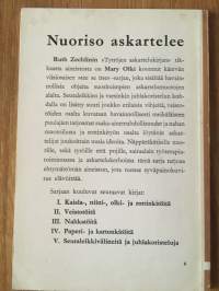 Nahkatöitä - Nuoriso askartelee 3