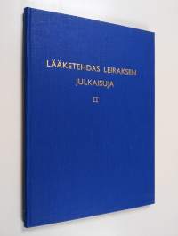 Lääketehdas Leiraksen julkaisuja 2 : Nestetasapainopäivät Turussa 30.-31. 5. 1958