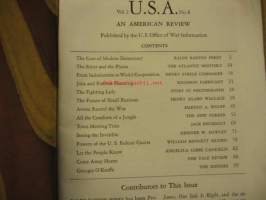 U.S.A. an American review vol. 2 number 8
