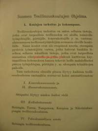 Suomen teollisuuskoulujen ohjelma 1911