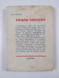 Tapahtui Firenzessä : Nuorisonromaani