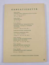 Kansanomaisen ruokatalouden alalta