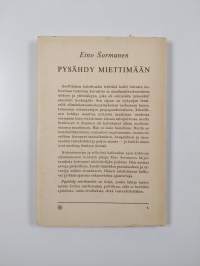 Pysähdy miettimään : luentoja ja tutkielmia ajankohtaisista kysymyksistä