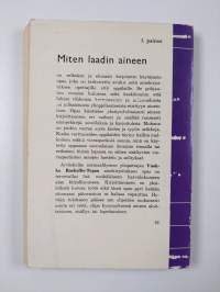 Miten laadin aineen