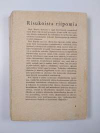 Risukoista riipomia