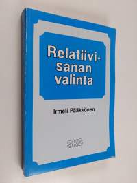 Relatiivisanan valinta