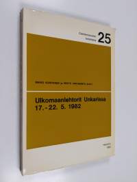 Ulkomaanlehtorit Unkarissa 17.-22.5.1982