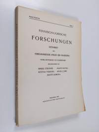 Finnisch-ugrische Forschungen XXXVII,1